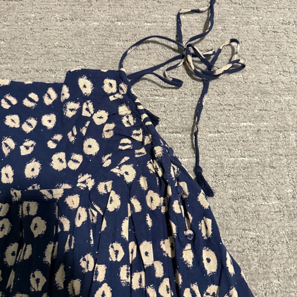 Free People Indigo Molly Tunic, Indigo Combo - Picture 4 of 6